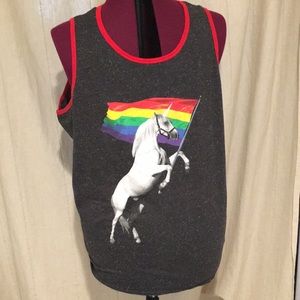 🦄 🌈 Pride Unicorn Tank Top